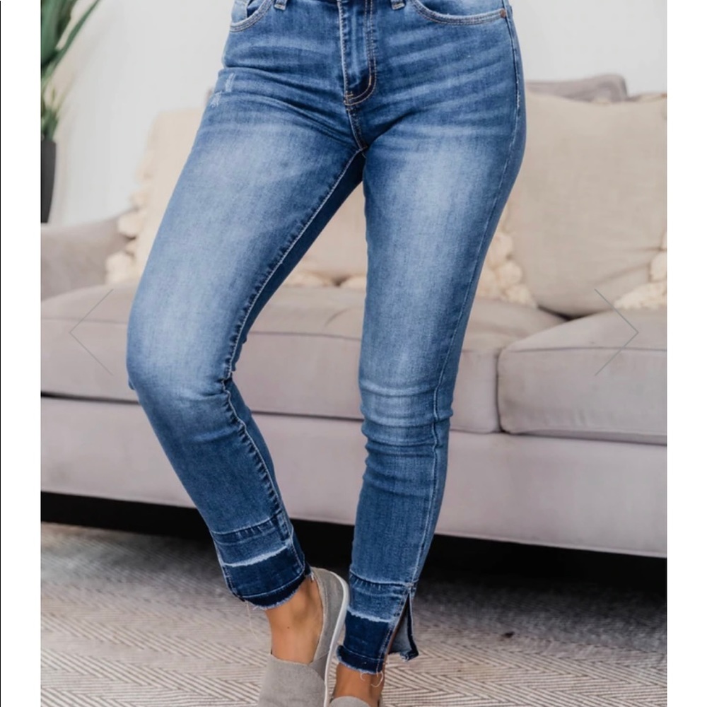 Pink Lily Presley High Rise Jean - NWT size 5